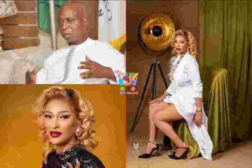 “He likes them fair” – Photos and video of billionaire Ned Nwoko’s 4th wife causes massive stir online
